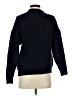 Aritzia 100% Wool Solid Blue Wool Pullover Sweater Size S - photo 2