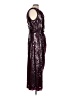 Kay Unger 100% Polyester Burgundy Cocktail Dress Size 10 - photo 4