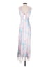 LoveShackFancy 100% Polyester Tie-dye Blue Cocktail Dress Size XS - photo 2