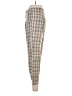 Assorted Brands 100% Polyester Plaid Brown Casual Pants Size M - photo 5