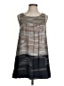 Dex 100% Silk Gray Sleeveless Silk Top Size S - photo 1