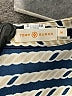 Tory Burch 100% Polyester Chevron-herringbone Blue Casual Dress Size M - photo 7