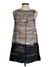 Dex 100% Silk Gray Sleeveless Silk Top Size S - photo 2