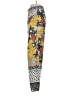 Alya Print Yellow Casual Pants Size M - photo 5