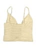 Zara Ivory Tan Sleeveless Top Size XS - photo 2