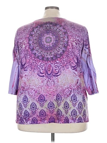 Catherines 3/4 Sleeve Blouse (view 2)