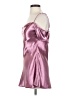 LoveShackFancy 100% Polyester Metallic Pink Cocktail Dress Size XS - photo 5