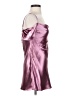 LoveShackFancy 100% Polyester Metallic Pink Cocktail Dress Size XS - photo 4