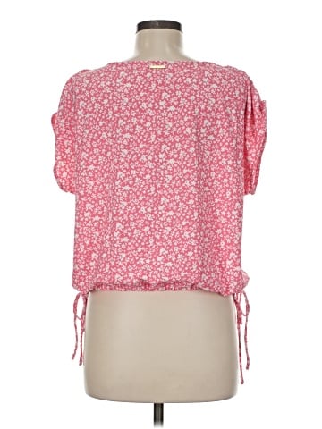 MICHAEL Michael Kors Short Sleeve Blouse (view 2)