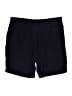 Per Se Solid Blue Shorts Size 1X - photo 2