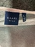 Kaari Blue Ivory 3/4 Sleeve Blouse Size L - photo 7
