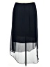 Joe Fresh Solid Blue Formal Skirt Size XL - photo 2