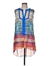Ali Miles 100% Polyester Blue Sleeveless Blouse Size M - photo 1