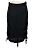 DKNY Solid Black Casual Skirt Size 6 - photo 1