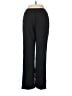 Larry Levine Solid Black Dress Pants Size 8 Petite - photo 2