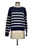 J.Crew 100% Cashmere Stripes Blue Cashmere Pullover Sweater Size S - photo 1
