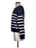 J.Crew 100% Cashmere Stripes Blue Cashmere Pullover Sweater Size S - photo 5