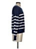 J.Crew 100% Cashmere Stripes Blue Cashmere Pullover Sweater Size S - photo 4