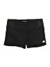 Adidas Solid Black Athletic Shorts Size M - photo 1