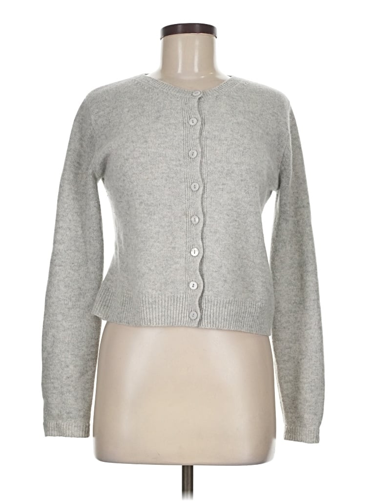 Pre-owned Unbranded Cardigan Sweater In Gray