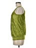 Iz Byer 100% Polyester Green Sleeveless Blouse Size M - photo 5