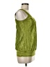 Iz Byer 100% Polyester Green Sleeveless Blouse Size M - photo 4