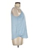 Bar III Blue Sleeveless Top Size M - photo 4