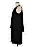 Chico's Solid Black Casual Dress Size Med (1) - photo 5
