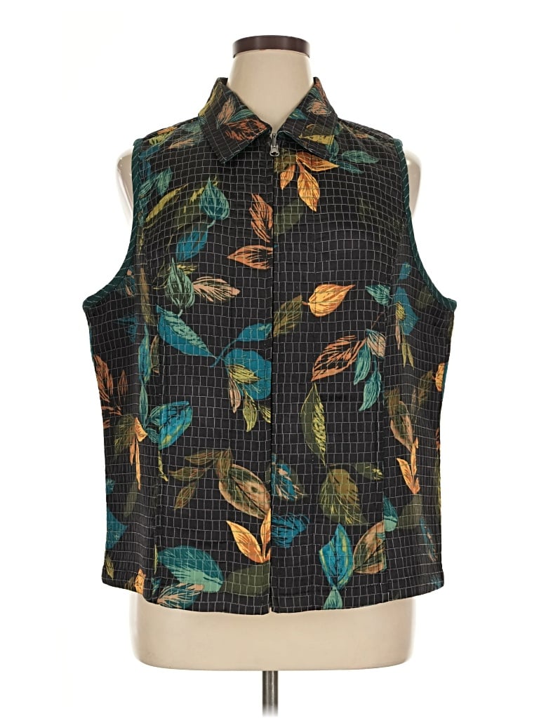 Pre-owned Cj Banks Vest In Black