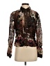 Alberto Makali Brown Long Sleeve Blouse Size S (estimated) - photo 1