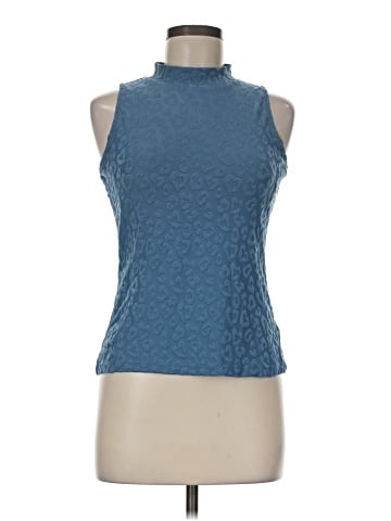 Tail Sleeveless Blouse (view 1)