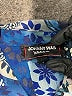 Johnny Was 100% Silk Paisley Blue Long Sleeve Silk Top Size S - photo 7