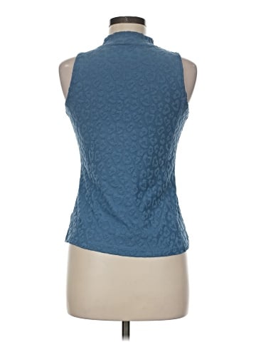 Tail Sleeveless Blouse (view 2)