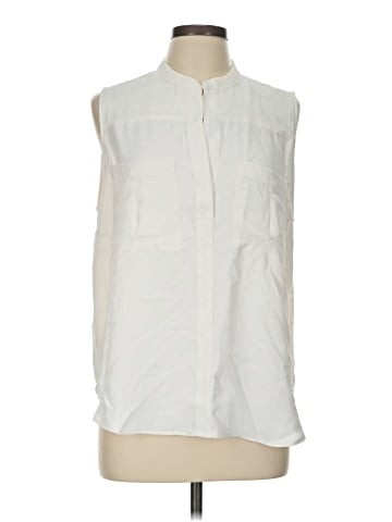 Ann Taylor Sleeveless Button-Down Shirt (view 1)