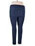 Old Navy Solid Blue Jeans Size 18 - photo 2