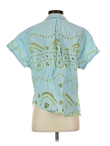 Maeve by Anthropologie Short Sleeve Blouse (view 2)