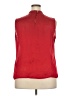 Elementz 100% Polyester Red Sleeveless Blouse Size 2X - photo 2