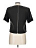 Gracia Black Short Sleeve Top Size L - photo 2