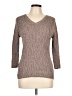 Croft & Barrow 100% Cotton Brown Pullover Sweater Size L - photo 1