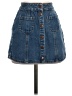 Bullhead 100% Cotton Blue Denim Skirt Size 23 waist - photo 1