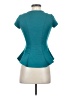 Iz Byer Teal Short Sleeve Top Size XS - photo 2