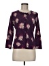 Garnet Hill 100% Wool Purple Wool Cardigan Size M - photo 1