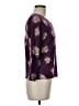 Garnet Hill 100% Wool Purple Wool Cardigan Size M - photo 4
