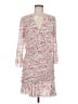 Veronica Beard 100% Silk Floral Ivory Cocktail Dress Size 6 - photo 1