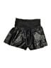 Lavish Metallic Black Shorts Size S - photo 2