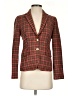 J.Crew Factory Store Plaid Red Blazer Size 00 - photo 1