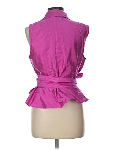Lauren by Ralph Lauren Sleeveless Silk Top (view 2)
