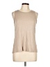 Halogen Tan Sleeveless T-Shirt Size L - photo 1