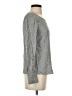 Express Gray Long Sleeve Blouse Size S - photo 4