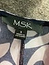 MSK Paisley Blue Casual Dress Size S - photo 7
